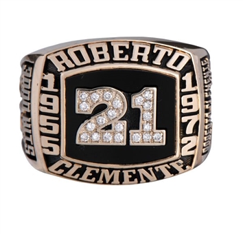 1999 Roberto Clemente #21 Limited Edition Career Ring